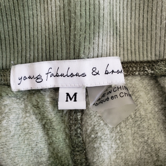 YOUNG FABULOUS & BROKE Tie Dye Jogger style Sweatpants Size Medium - Picture 13 of 16